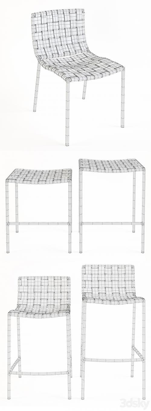 Milano Woven Stools