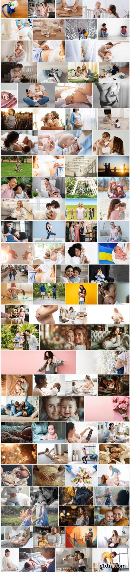 Premium Collections - Motherhood - 1000xJPEG and AI