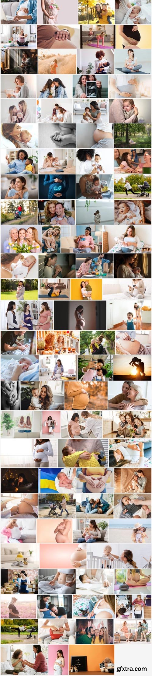 Premium Collections - Motherhood - 1000xJPEG and AI