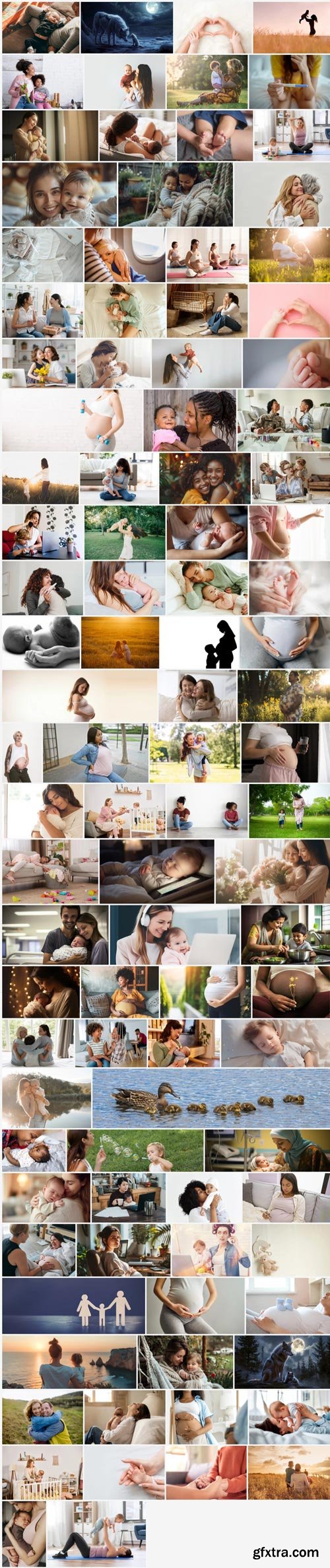 Premium Collections - Motherhood - 1000xJPEG and AI