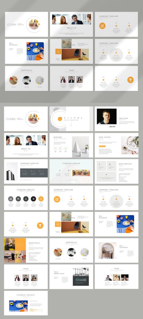 Clean Presentation Layout