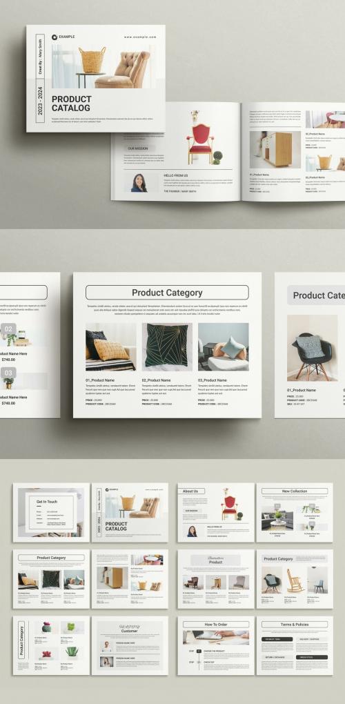 Product Catalog Layout Landscape