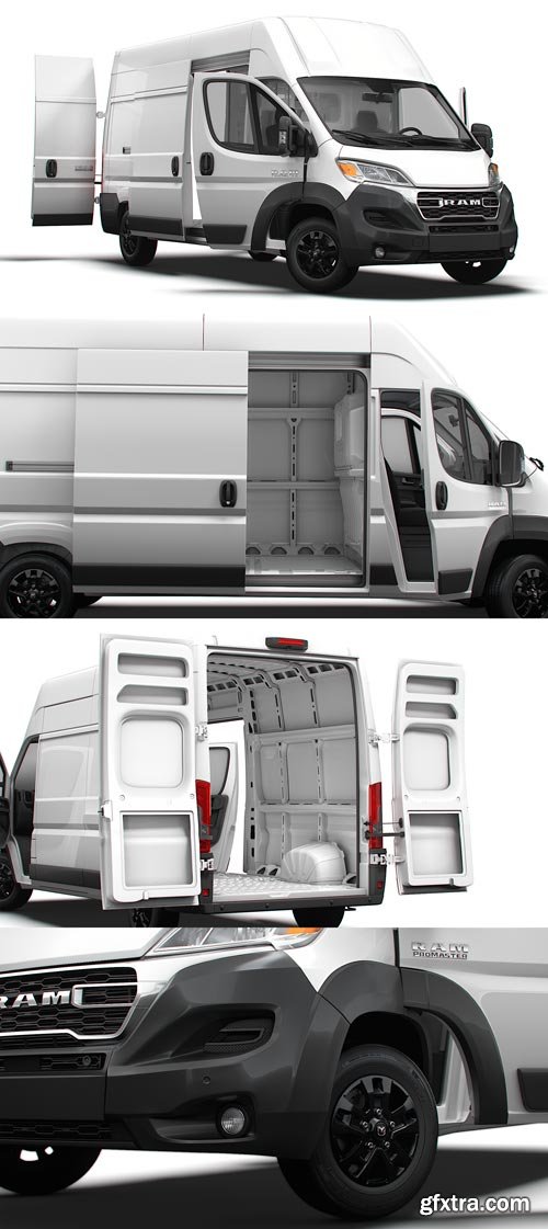 RAM Promaster Van L3H3 HQ Interior 2023 Model