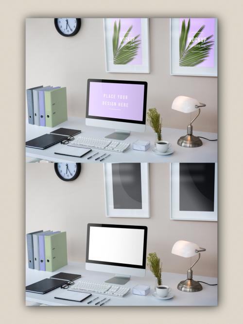 Screen Scene Mockup