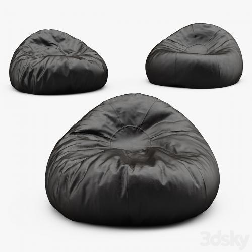 Grand Leather Bean Bag Chair