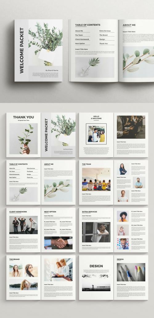 Client Welcome Layout Magazine