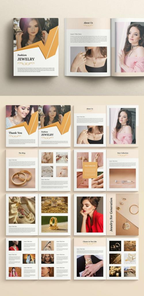 Jewelry Brochure Layout