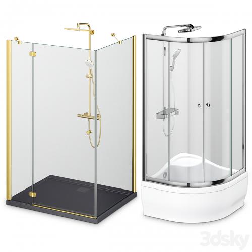 Shower enclosures and doors Radaway set 165