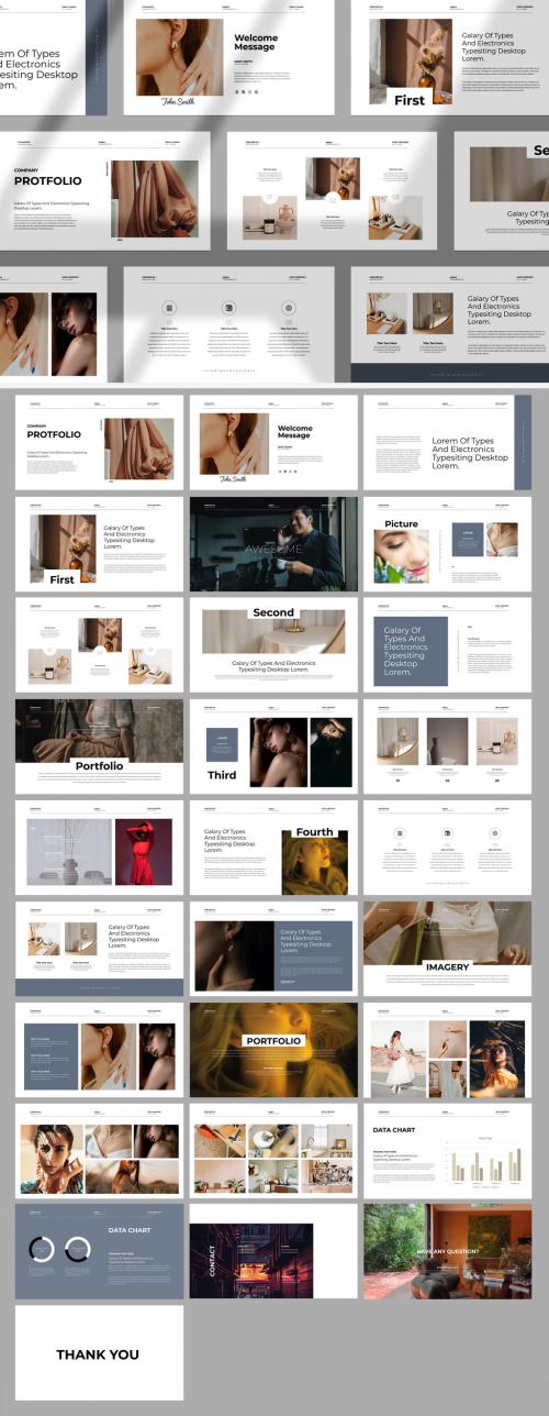 Portfolio Presentation Layout