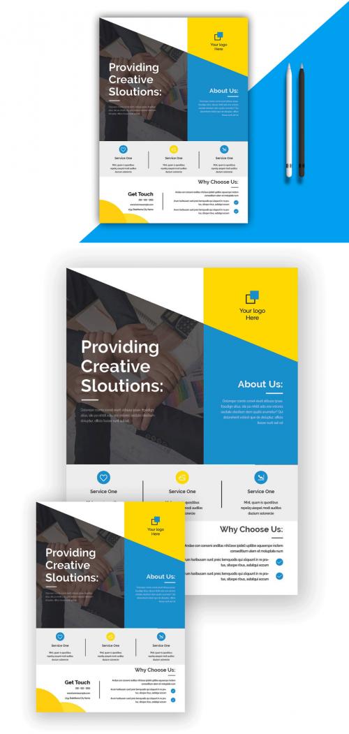 Business Providing Creative Solution Flyer