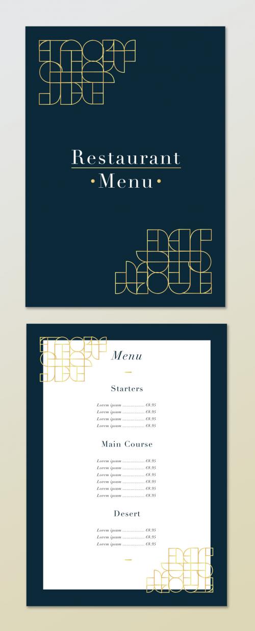 Restaurant Menu