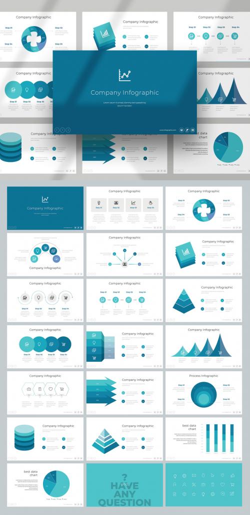 Company Infographic Presentation Layout