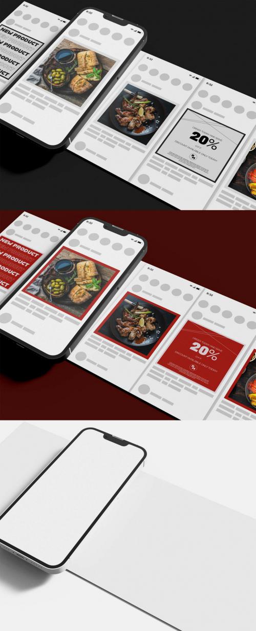 Smartphone Screen Mockup