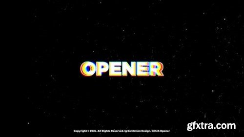 Videohive Glitch Opener 51956368