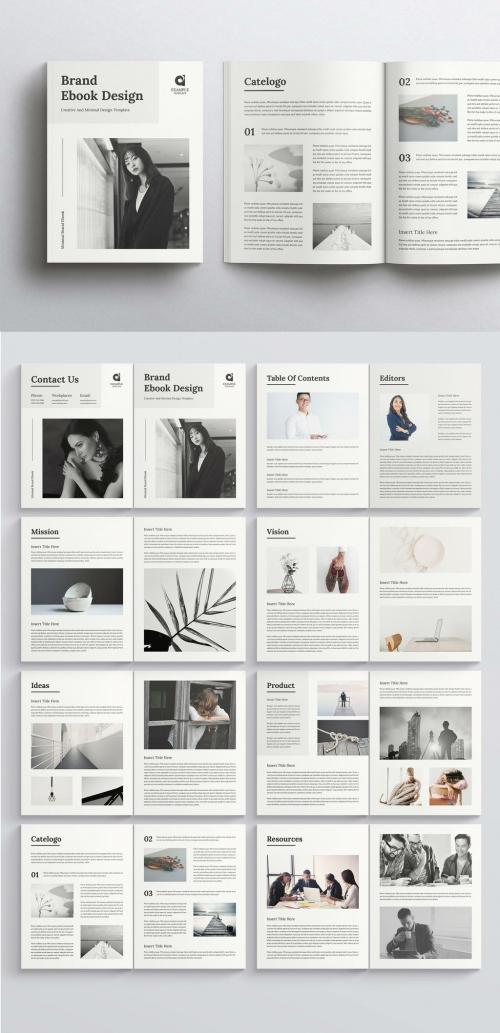 Brand ebook Magazine Layout