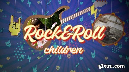 Videohive Rock and roll children slideshow 51975550
