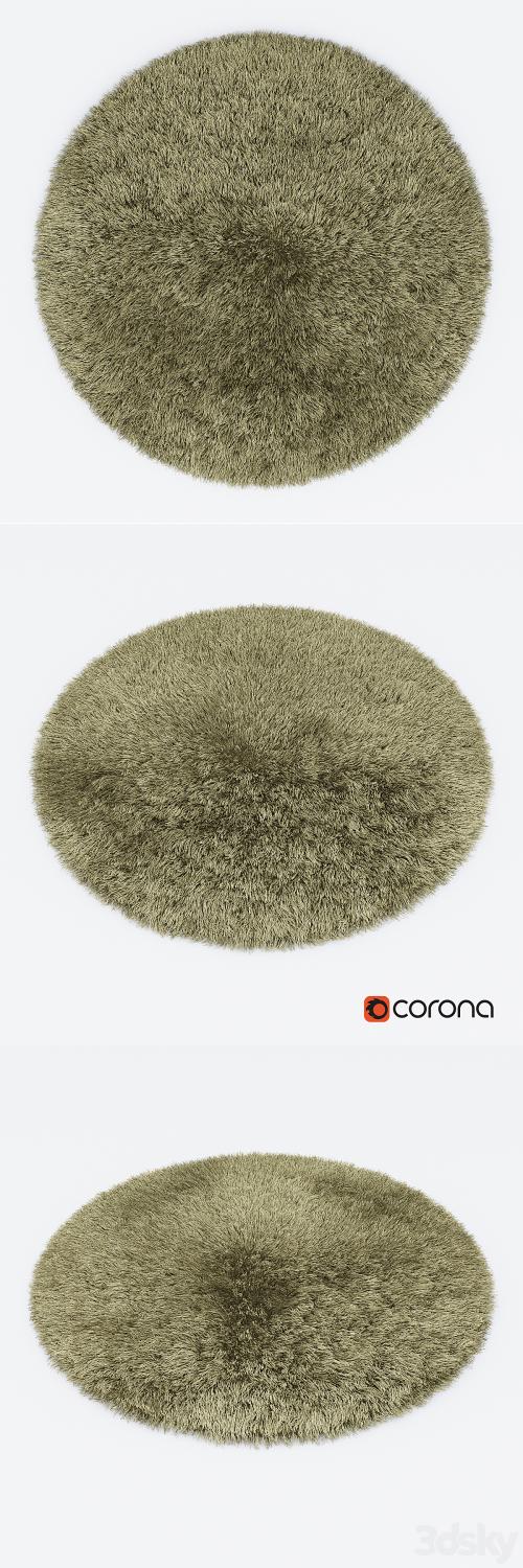 Carpet Snow H265-beige round