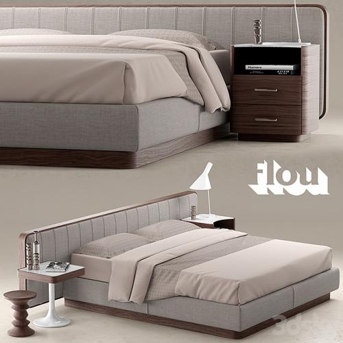 Bed FLOU LETTO ERMES