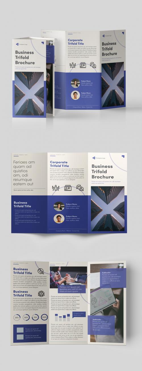Modern and Corporate Trifold Brochure