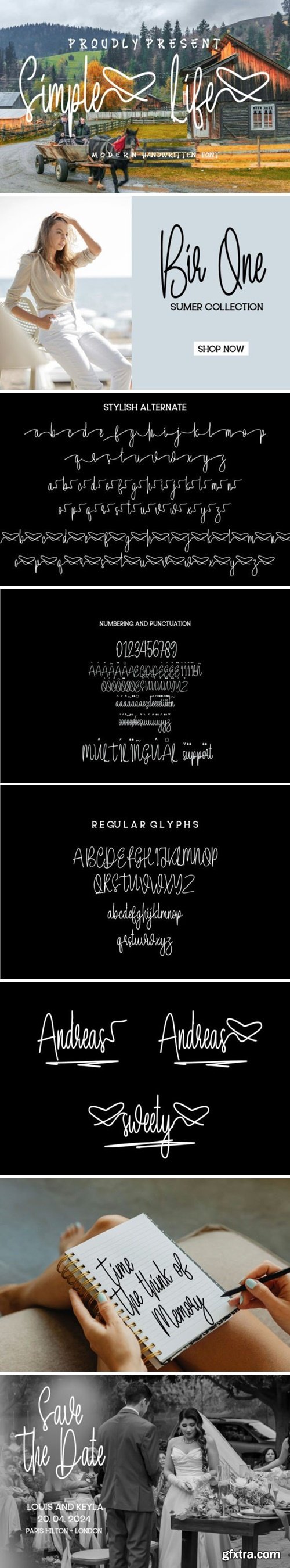 Simple Life Font