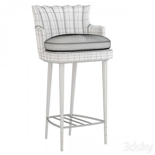 Brabbu Plum Bar Chair