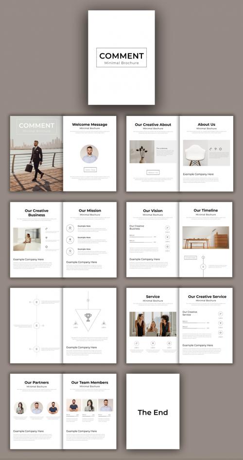 Comment Minimal Business Brochure