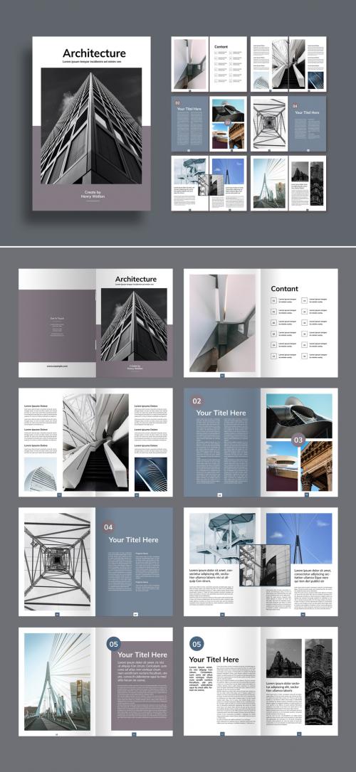 Architecture Brochure Layout