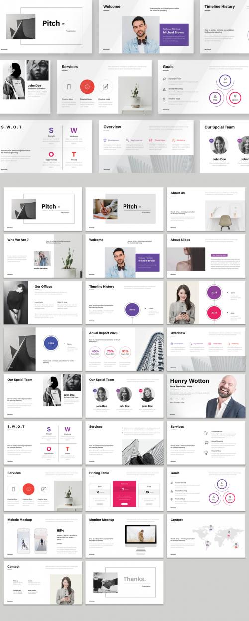 Minimal Pitch Deck