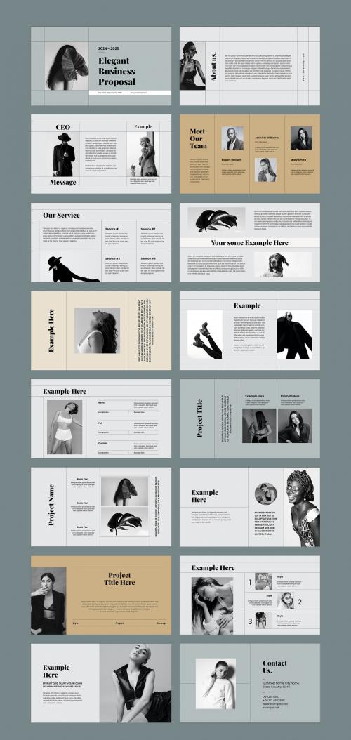 Elegant Business Proposal Layout