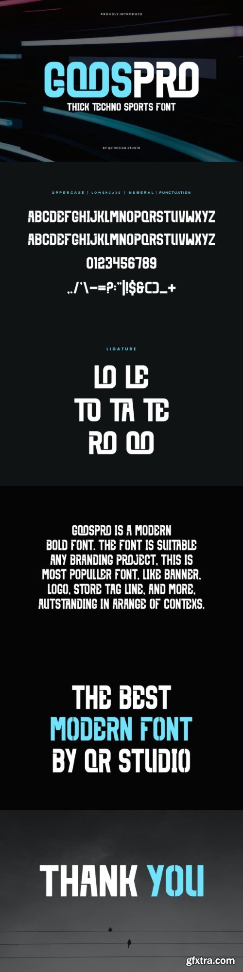 Goospro Font