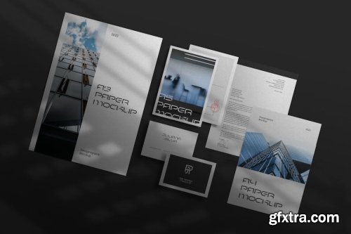 Stationary Branding Mockup Collections 13xPSD-GFXTRA.COM