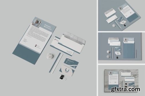 Stationary Branding Mockup Collections 13xPSD-GFXTRA.COM