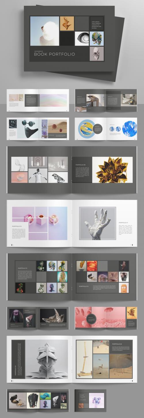 Book Portfolio Layout