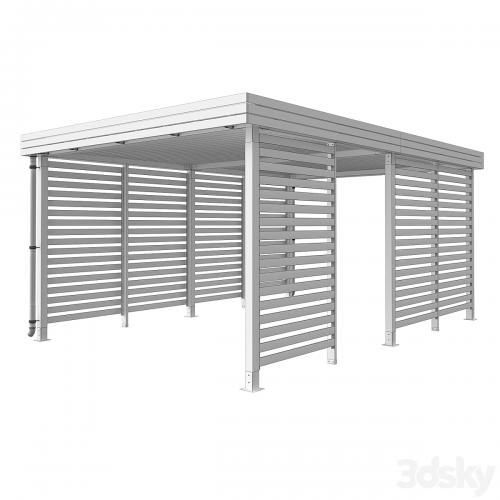 Wooden pergola canopy 4