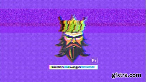 Videohive Glitch 3D Logo reveal 51809204