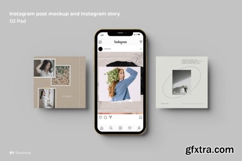 Instagram MockUp Collections 12xPSD