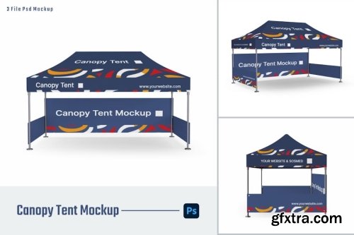 Tent Mockup Collections 14xPSD