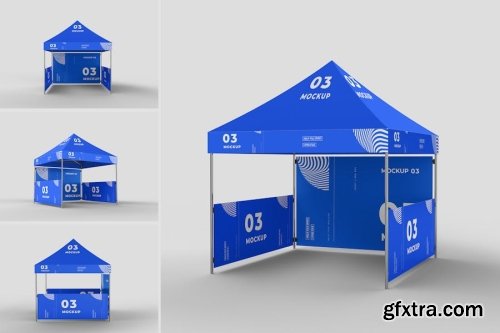 Tent Mockup Collections 14xPSD