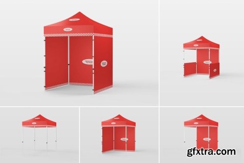 Tent Mockup Collections 14xPSD