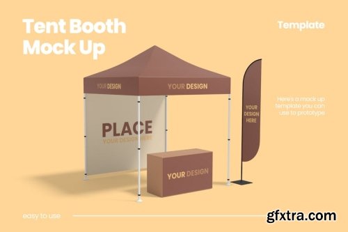 Tent Mockup Collections 14xPSD