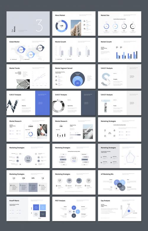 Marketing Plan Presentation Layout