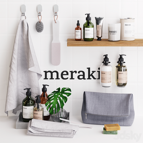 Meraki Bathroom Set