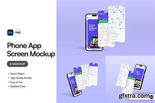 Phone Mockup Collections 10xPSD