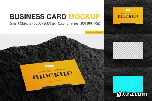 Business Card Mockup Collections 13xPSD-GFXTRA.COM