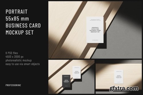 Business Card Mockup Collections 13xPSD-GFXTRA.COM