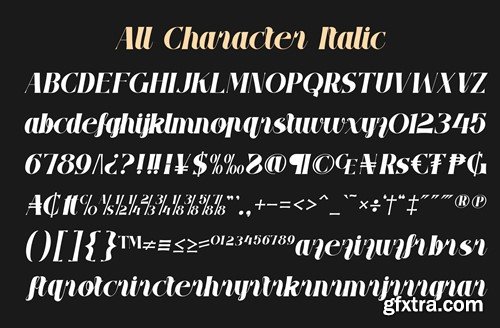 Gianha Forisa - Modern Serif Font ZV5NUX8