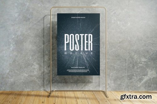 Poster Mockup Collections 12xPSD