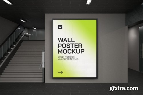 Poster Mockup Collections 12xPSD