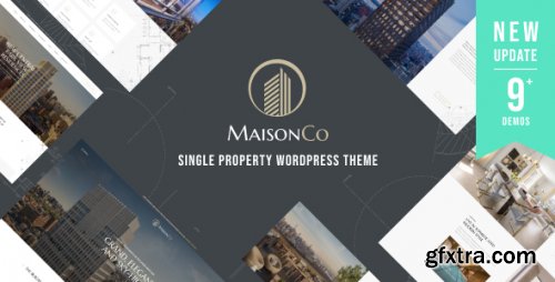 Themeforest - MaisonCo - Single Property WordPress Theme 23087128 v2.0.3 - Nulled