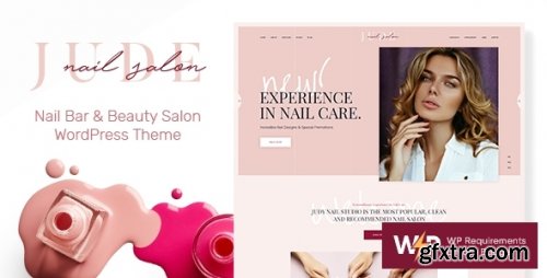 Themeforest - Jude | Nail Bar &amp; Beauty Salon WordPress Theme 22243765 v1.3.0 - Nulled